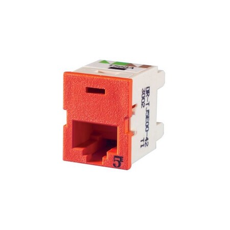 Ortronics 1-PORT MOD JACK 110 8W8P UTP, T568A/B CAT5E IP1 CLARITY5E TJ5E00-42